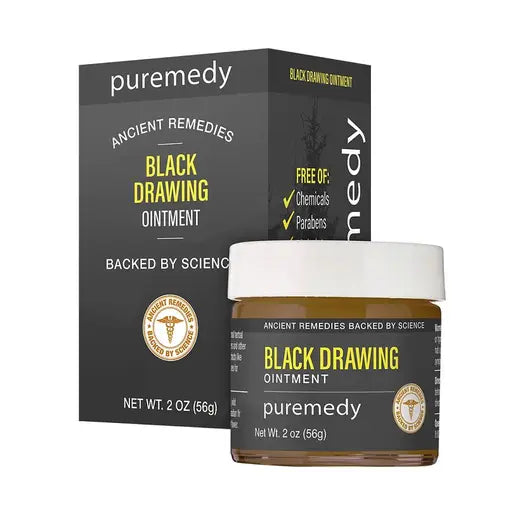 Puremedy Black Drawing Ointment, 1 oz, Each