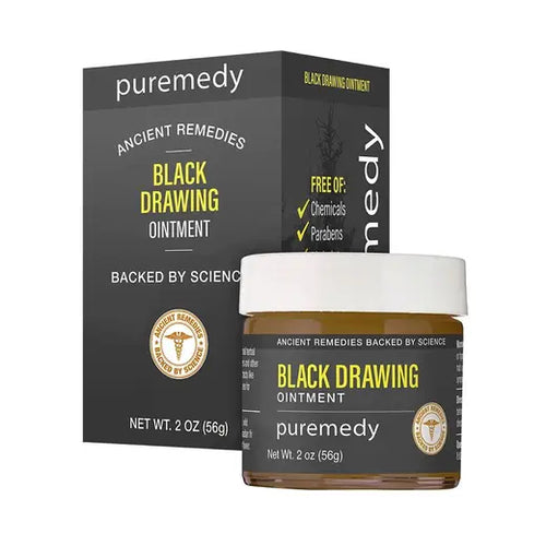 Puremedy Black Drawing Ointment, 1 oz, Each